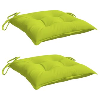 Palletkussens 2 st 50x50x7 cm oxford stof felgroen 3