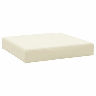 Palletkussens 2 st oxford stof cr&egrave;mewit 5