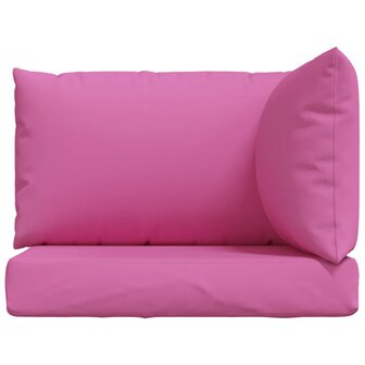 Palletkussens 3 st oxford stof roze 4