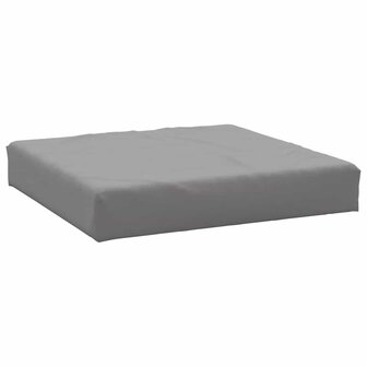 Palletkussen 60x60x8 cm oxford stof grijs 2