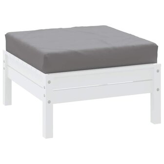 Palletkussen 60x60x8 cm oxford stof grijs 3