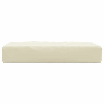 Palletkussen 60x60x8 cm oxford stof cr&egrave;mekleurig 4