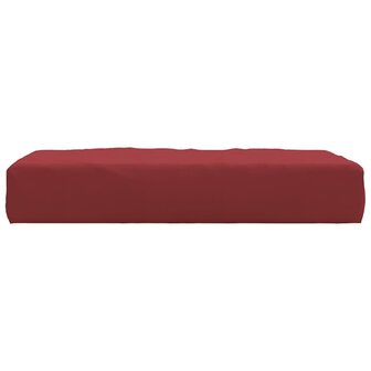 Palletkussen 60x60x8 cm oxford stof wijnrood 4