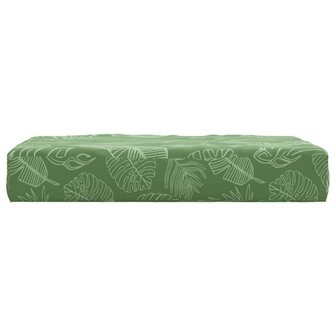 Palletkussen bladpatroon 60x60x8 cm oxford stof 4
