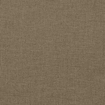 Terrasstoelkussen (75+105)x50x3 cm stof gem&ecirc;leerd taupe 8
