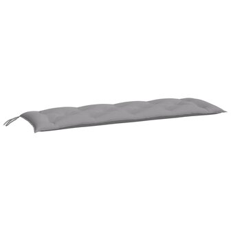 Tuinbankkussen 150x50x7 cm oxford stof grijs 2