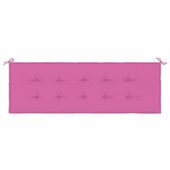 Tuinbankkussen 150x50x3 cm oxford stof roze 4