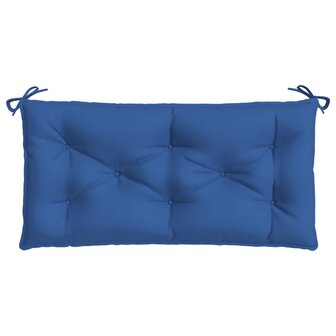 Tuinbankkussen 100x50x7 cm oxford stof blauw 4