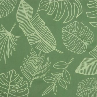 Tuinbankkussen 100x50x7 cm oxford stof bladpatroon 6