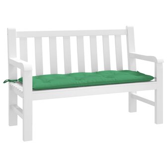 Tuinbankkussen 120x50x7 cm oxford stof groen 1