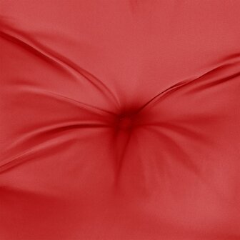 Tuinbankkussen 120x50x7 cm oxford stof rood 5