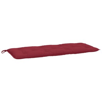 Tuinbankkussen 120x50x7 cm oxford stof wijnrood 2