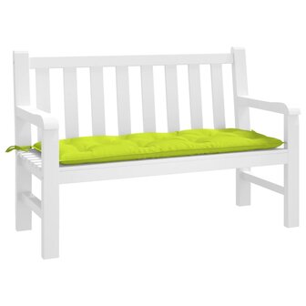 Tuinbankkussen 120x50x7 cm oxford stof heldergroen 1