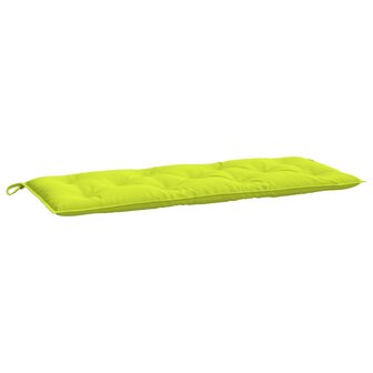 Tuinbankkussen 120x50x7 cm oxford stof heldergroen 2