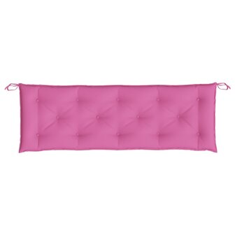 Tuinbankkussen 150x50x7 cm oxford stof roze 4
