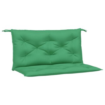 Tuinbankkussens 2 st 100x50x7 cm oxford stof groen 2