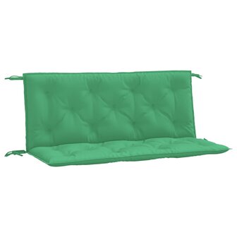 Tuinbankkussens 2 st 120x50x7 cm oxford stof groen 2