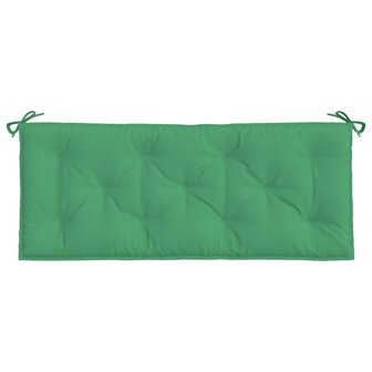Tuinbankkussens 2 st 120x50x7 cm oxford stof groen 5
