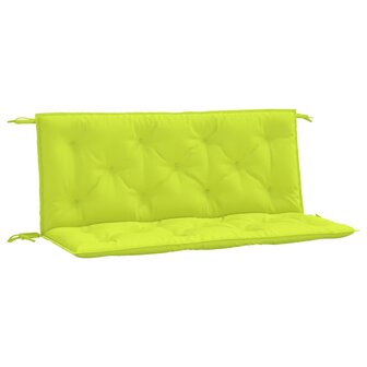 Tuinbankkussens 2 st 120x50x7 cm oxford stof heldergroen 2