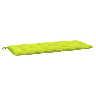 Tuinbankkussens 2 st 120x50x7 cm oxford stof heldergroen 4