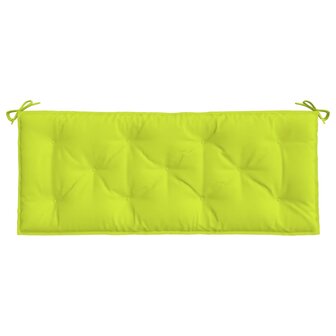 Tuinbankkussens 2 st 120x50x7 cm oxford stof heldergroen 5