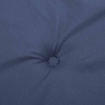 Tuinbankkussen 100x50x3 cm oxford stof marineblauw 5