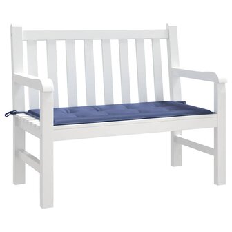 Tuinbankkussen 120x50x3 cm oxford stof marineblauw 3