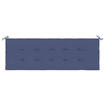 Tuinbankkussen 150x50x3 cm oxford stof marineblauw 4