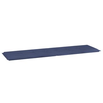 Tuinbankkussen 180x50x3 cm oxford stof marineblauw 2