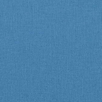 Tuinbankkussen 150x50x7 cm stof gem&ecirc;leerd blauw 7