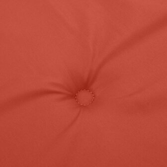 Tuinbankkussen 150x50x7 cm stof gem&ecirc;leerd rood 6
