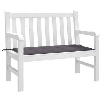 Tuinbankkussen 120x50x3 cm oxford stof antracietkleurig 3