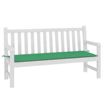 Tuinbankkussen 150x50x3 cm oxford stof groen 3