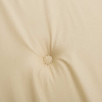 Tuinbankkussen 100x50x3 cm oxford stof beige 5