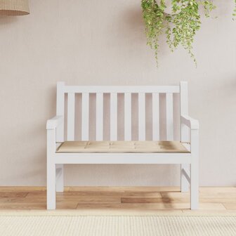 Tuinbankkussen 120x50x3 cm oxford stof beige 1