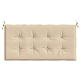 Tuinbankkussen 120x50x3 cm oxford stof beige 4