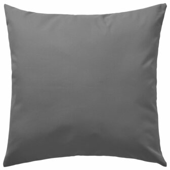 Buitenkussens 45x45 cm grijs 2 st 2