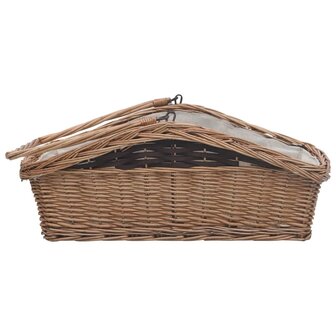 Houtmand met handvat 61,5x46,5x58 cm wilgenhout bruin 5