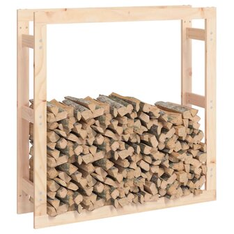 Haardhoutrek 100x25x100 cm massief grenenhout 4
