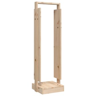 Houtblokhouder 33,5x30x110 cm massief grenenhout 2