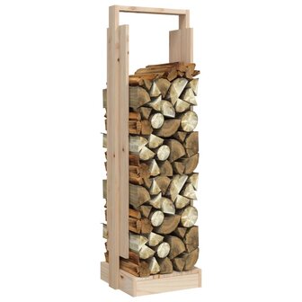 Houtblokhouder 33,5x30x110 cm massief grenenhout 4