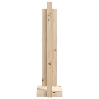 Houtblokhouder 33,5x30x110 cm massief grenenhout 6