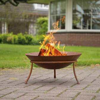 RedFire Vuurplaats Tulsa staal roestkleurig 4