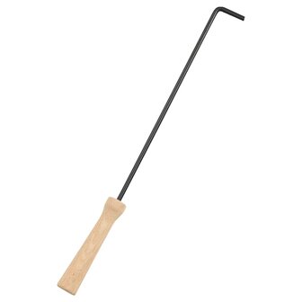 Vuurschaal en barbecue 2-in-1 met pook 56x56x49 cm staal 9