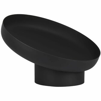 Esschert Design Vuurschaal hellend staal zwart FF402 1