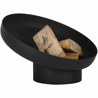 Esschert Design Vuurschaal hellend staal zwart FF402 3