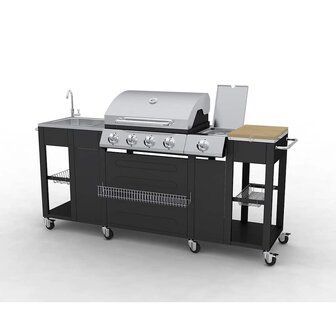 Buitenkeuken met barbecue Montana 4 branders   1
