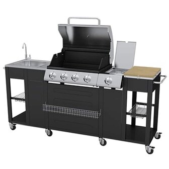 Buitenkeuken met barbecue Montana 4 branders   3