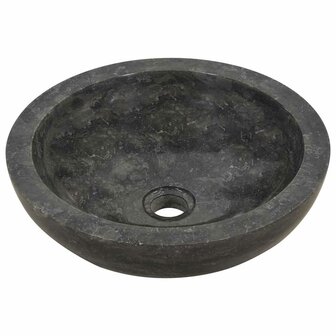 Gootsteen 40x12 cm marmer zwart 4