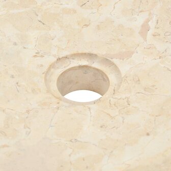 Gootsteen 40x12 cm marmer cr&egrave;me 9